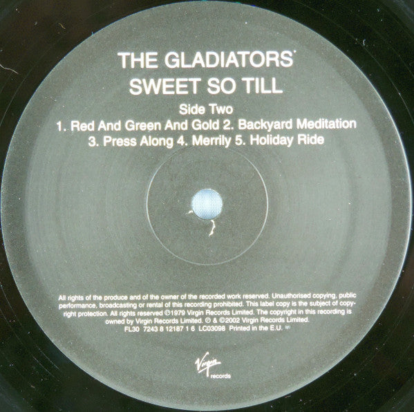 The Gladiators : Sweet So Till (LP, Album, RE)