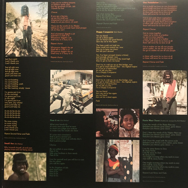 Bob Marley & The Wailers : Burnin' (LP, Album, RE, RM, Gat)