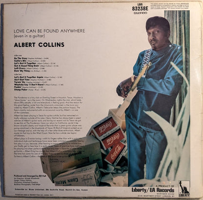 Albert Collins : Love Can Be Found Anywhere (Even In A Guitar) (LP, Album)