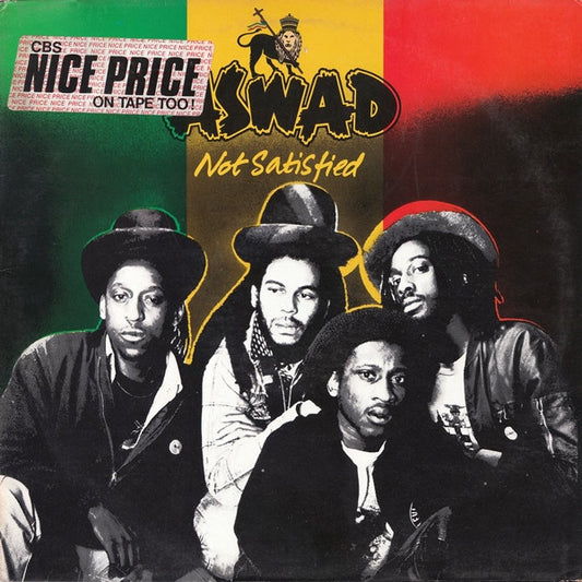 Aswad : Not Satisfied (LP, Album, RP)