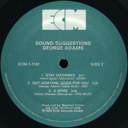 George Adams : Sound Suggestions (LP, Album)