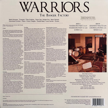 The Banger Factory : Warriors (LP, Ltd)