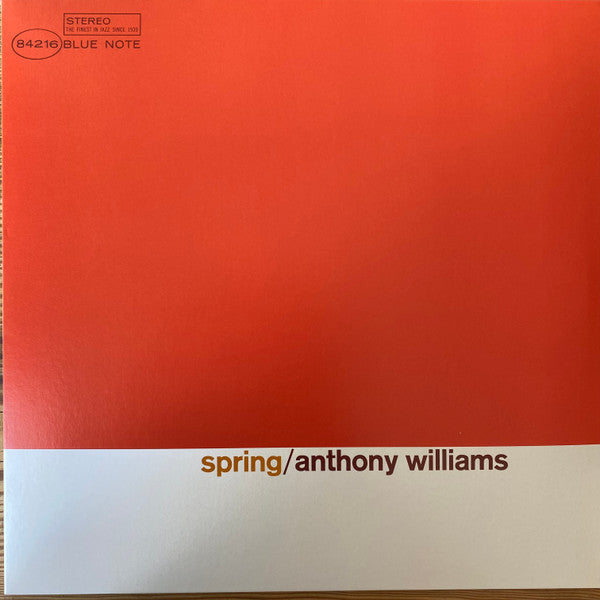 Anthony Williams : Spring (LP, Album, RE, 180)