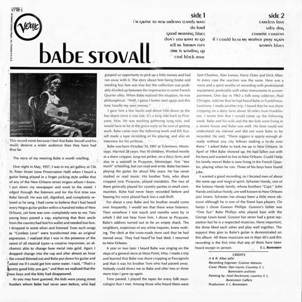 Babe Stovall : Babe Stovall (LP, Album)