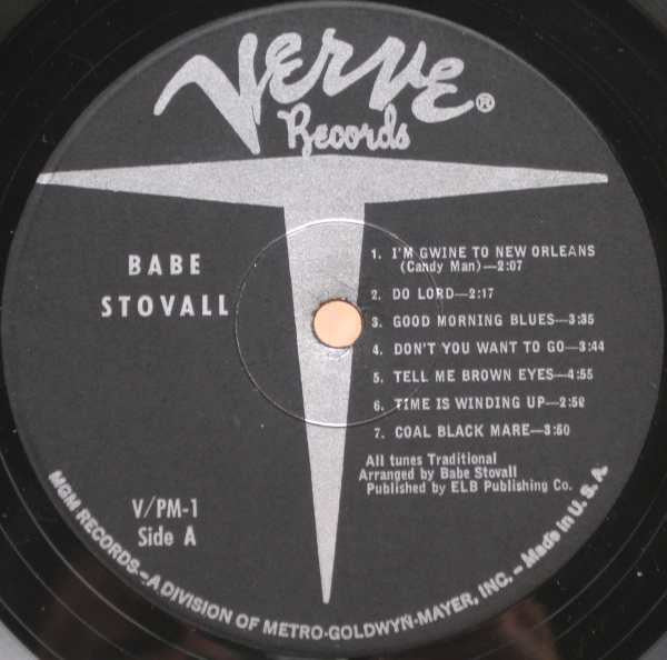 Babe Stovall : Babe Stovall (LP, Album)