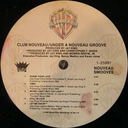 Club Nouveau : Under A Nouveau Groove (LP, Album)