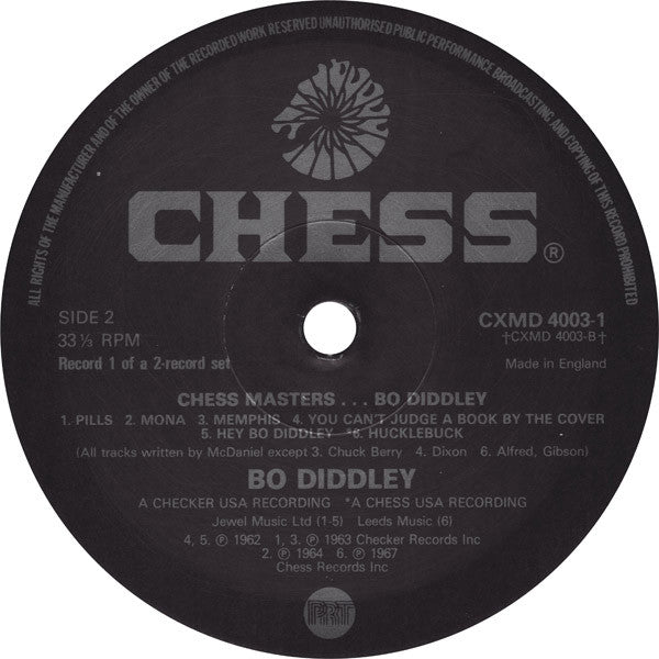 Bo Diddley : Chess Masters (2xLP, Comp)