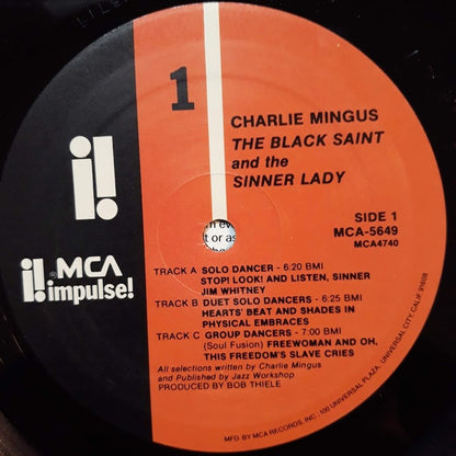 Charlie Mingus* : The Black Saint And The Sinner Lady (LP, Album, RE, RM)