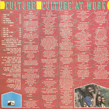 Culture : Culture At Work (LP, Album)