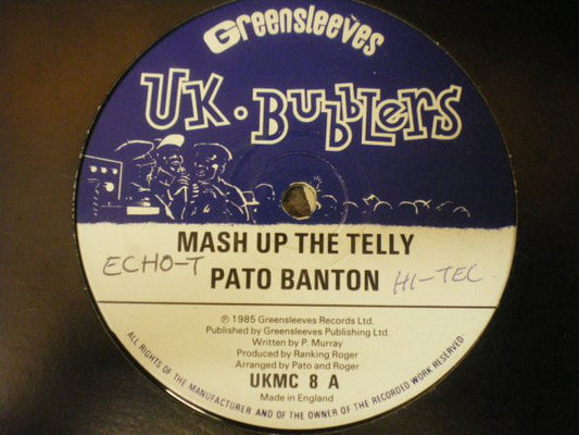 Pato Banton : Mash Up The Telly (12")