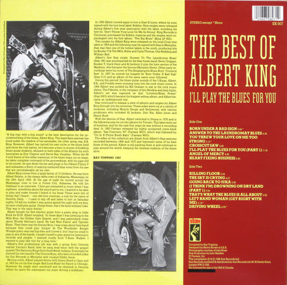 Albert King : I'll Play The Blues For You, The Best Of (LP, Comp, Mono)