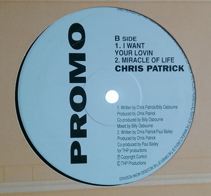 Chris Patrick : Sweet Love (12")