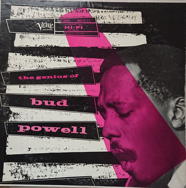 Bud Powell : The Genius Of Bud Powell (LP, Album, RP)