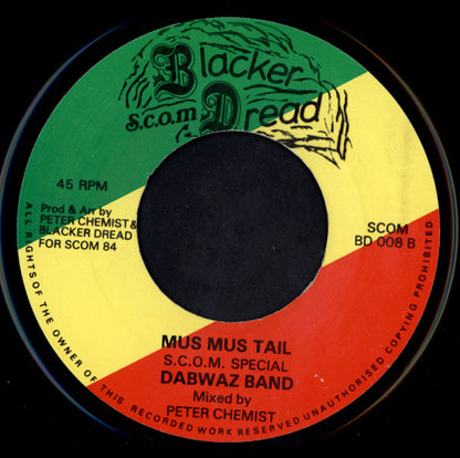 Frankie Paul : Fire De A Mus Mus Tail (7")