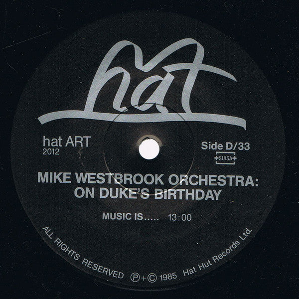 Mike Westbrook Orchestra : On Duke's Birthday (2xLP, Album)