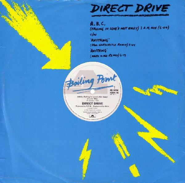 Direct Drive (3) : A.B.C. (Falling In Love's Not Easy) (12")