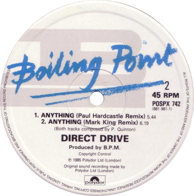 Direct Drive (3) : A.B.C. (Falling In Love's Not Easy) (12")