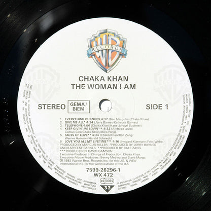 Chaka Khan : The Woman I Am (LP, Album)