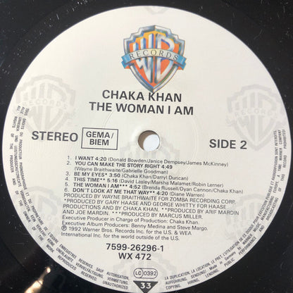 Chaka Khan : The Woman I Am (LP, Album)