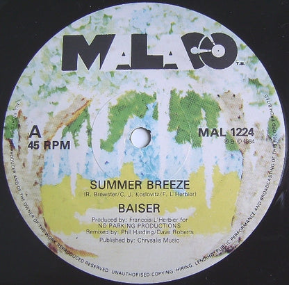 Baiser : Summer Breeze (12", Sun)