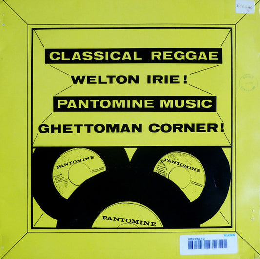 Welton Irie : Ghetto Man Corner (LP, Album)