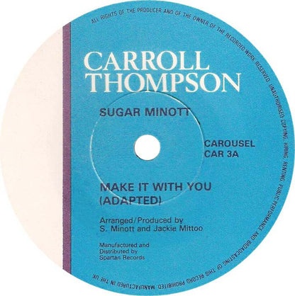 Carroll Thompson & Sugar Minott : Make It With You (12")