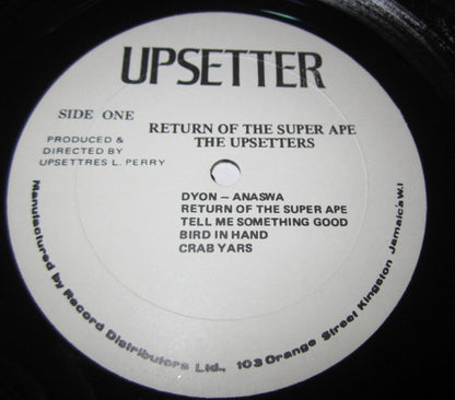 The Upsetters : Return Of The Super Ape (LP, Album, RE)