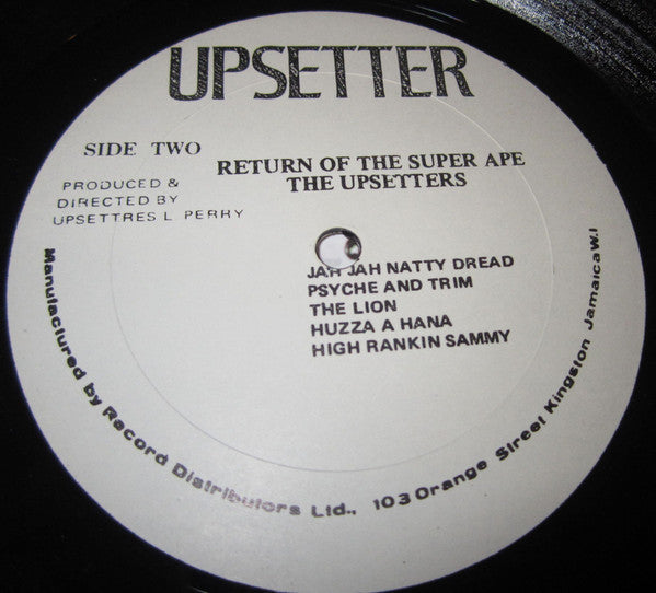 The Upsetters : Return Of The Super Ape (LP, Album, RE)