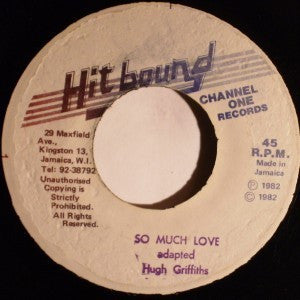 Hugh Griffiths (3) : So Much Love (7", S/Sided)