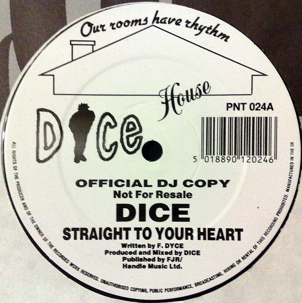 Floyd Dyce : Straight To Your Heart (12", Promo)