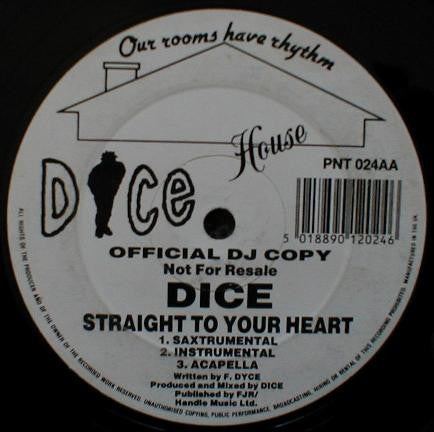 Floyd Dyce : Straight To Your Heart (12", Promo)