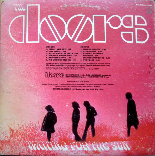 The Doors : Waiting For The Sun (LP, Album, Mon)