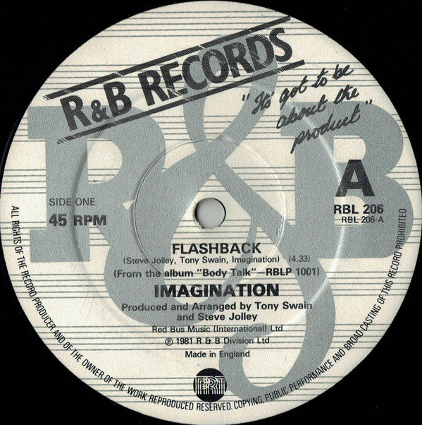 Imagination : Flashback (12", Single)