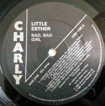 Little Esther* : Bad Baad Girl! (LP, Comp)