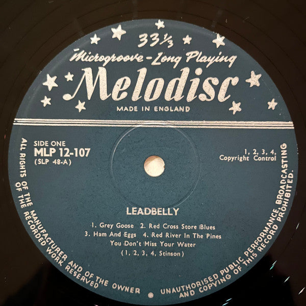 Leadbelly : The Saga Of Leadbelly (LP, Album)