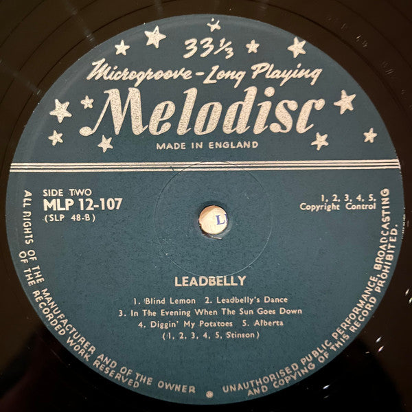 Leadbelly : The Saga Of Leadbelly (LP, Album)