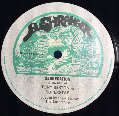 Owen Gray & Ranking Jah Son / Tony Sexton & Ranking Superstar : The Greatest Love Of All / Segregation (12")