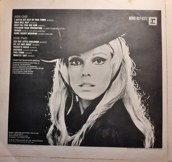 Nancy Sinatra : Movin' With Nancy (LP, Album, Mono)