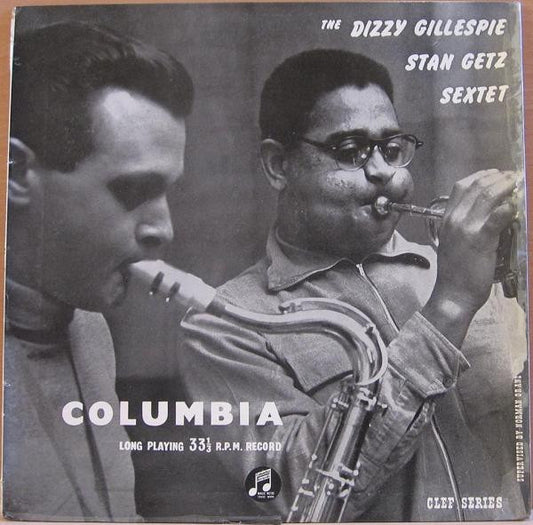 Dizzy Gillespie - Stan Getz Sextet : The Dizzy Gillespie - Stan Getz Sextet (10", Album, Mono)