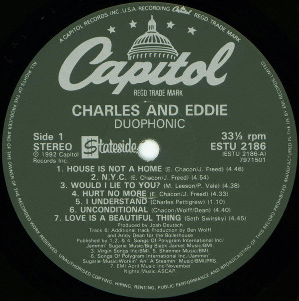 Charles & Eddie : Duophonic (LP)