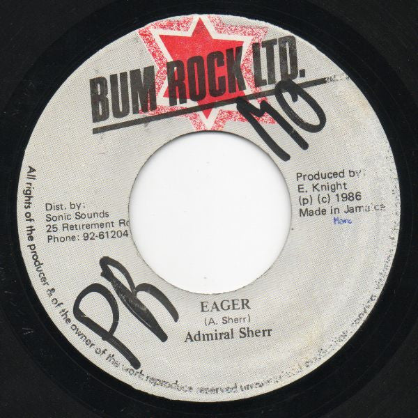 Admiral Sherr* : Eager (7")