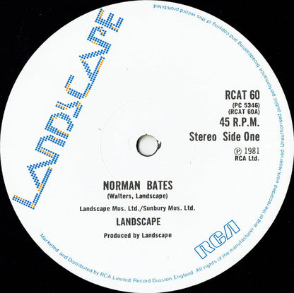 Landscape : Norman Bates (12", Single)