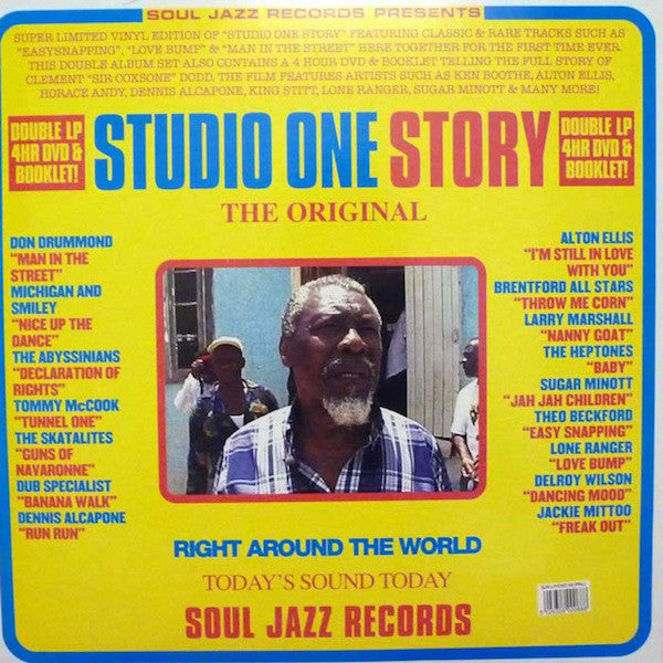 Various : Studio One Story (2xLP, Comp, Ltd + DVD)