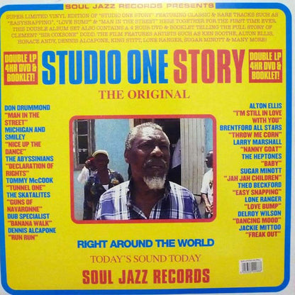 Various : Studio One Story (2xLP, Comp, Ltd + DVD)