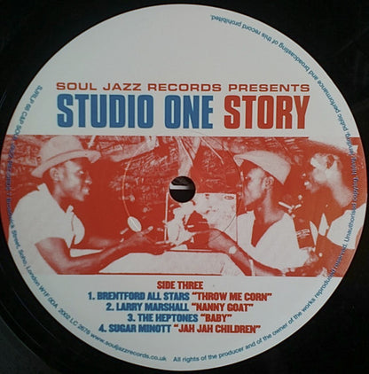 Various : Studio One Story (2xLP, Comp, Ltd + DVD)