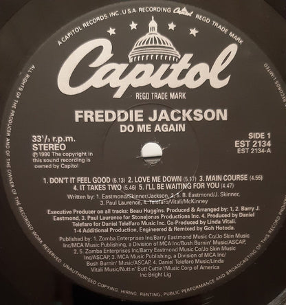 Freddie Jackson : Do Me Again (LP, Album)