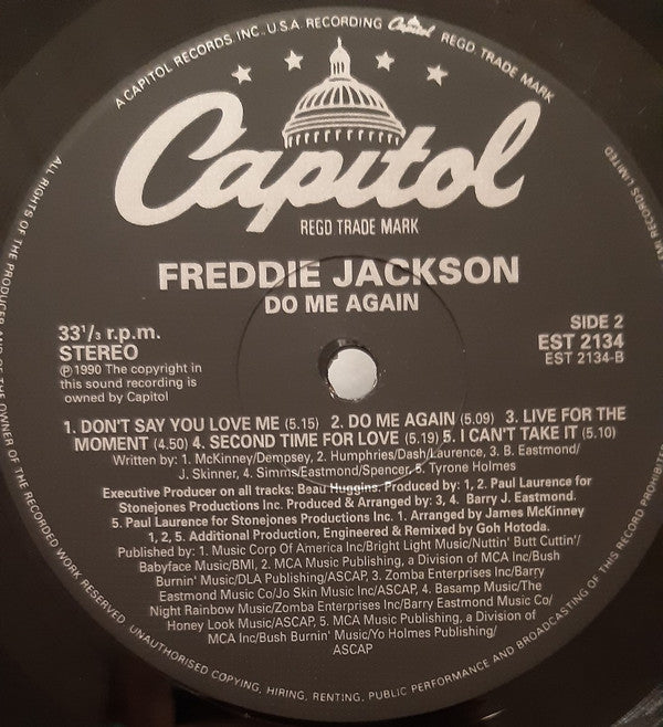 Freddie Jackson : Do Me Again (LP, Album)