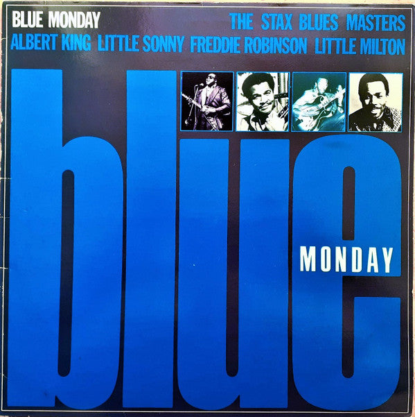 Various : Blue Monday - The Stax Blues Masters Volume One (LP, Comp, RE)