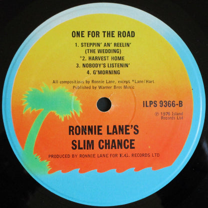 Ronnie Lane & Slim Chance : One For The Road (LP, Album)