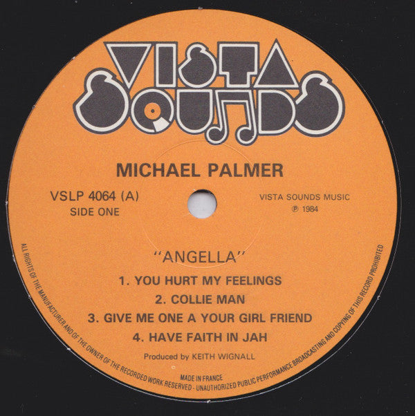 Michael Palmer : Angella (LP, Album)